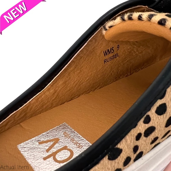 ๐ NEW Dolce Vita DV Russell Leopard Cheetah Slide Sneakers Size 9๐ - Picture 2 of 5